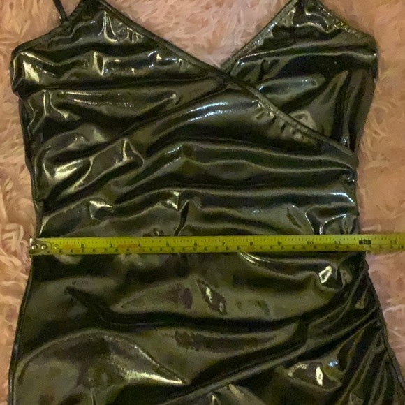 Lush - Sexy stretch bodycon silver metal dress - Size US Small - Picture 11 of 14